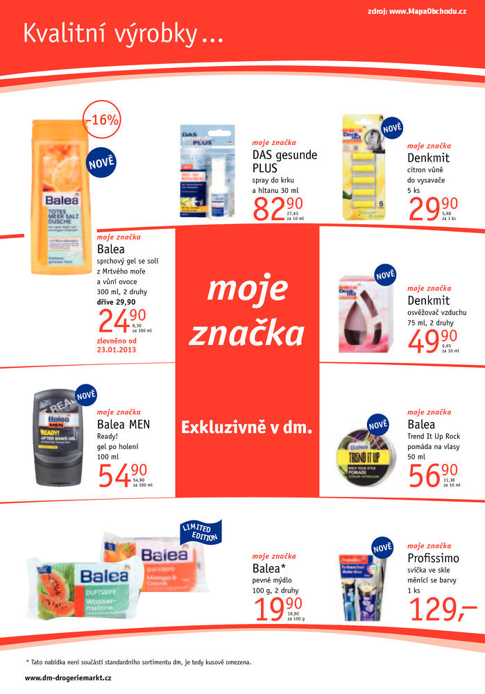 Stránka č. 8 - Akční leták dm drogerie  Journal březen (2)