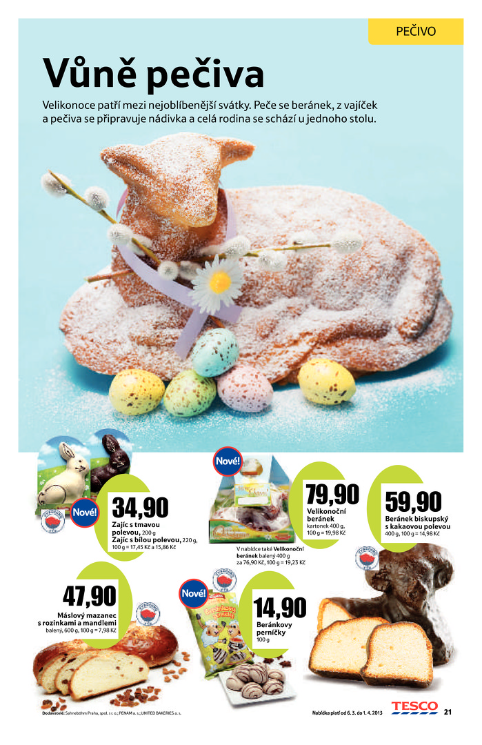 Stránka č. 21 - Akční leták Tesco   Hypermarket - Jarní katalog