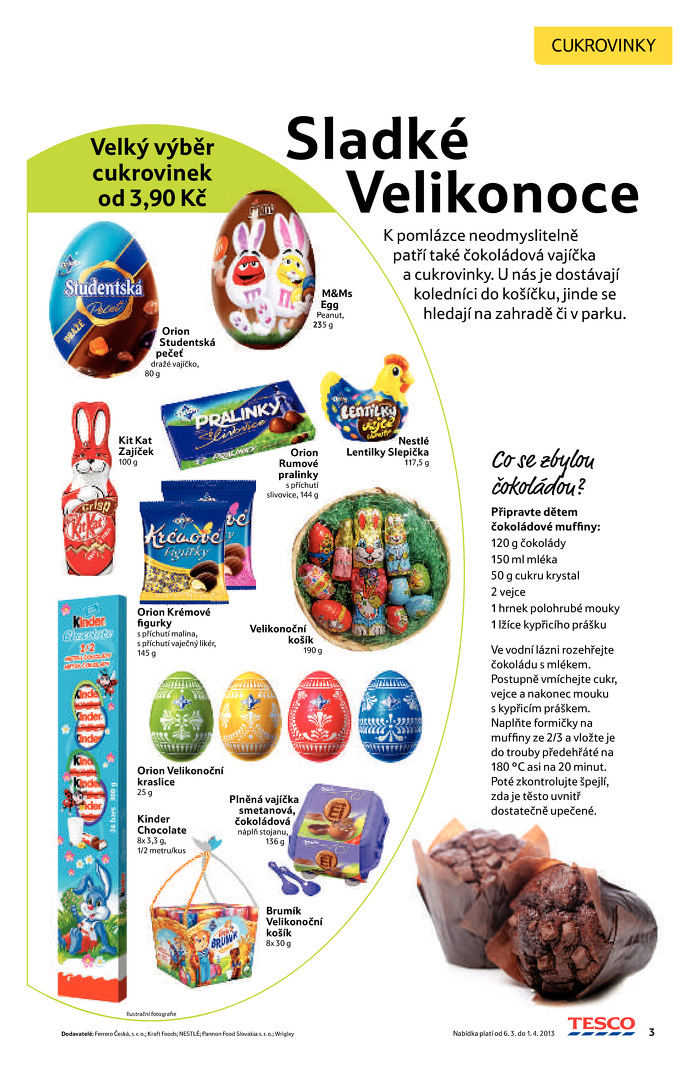 Stránka č. 3 - Akční leták Tesco   Hypermarket - Jarní katalog