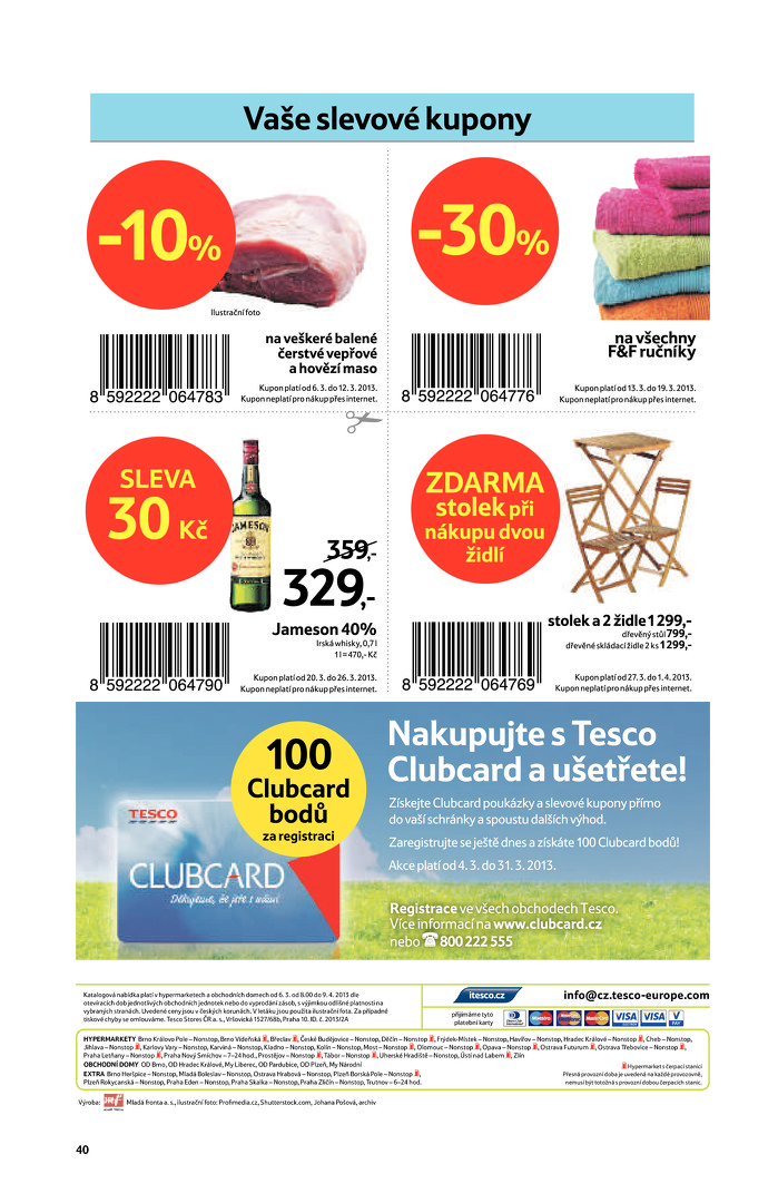 Stránka č. 41 - Akční leták Tesco   Hypermarket - Jarní katalog