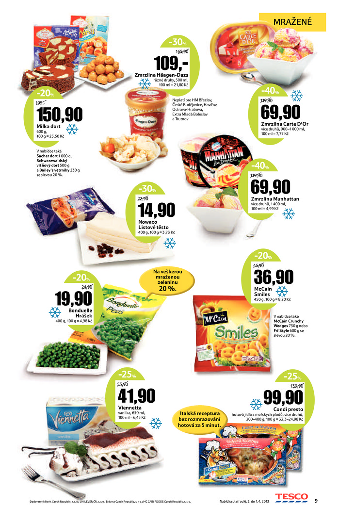 Stránka č. 9 - Akční leták Tesco   Hypermarket - Jarní katalog