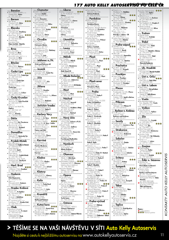 Stránka č. 11 - Akční leták Auto Kelly