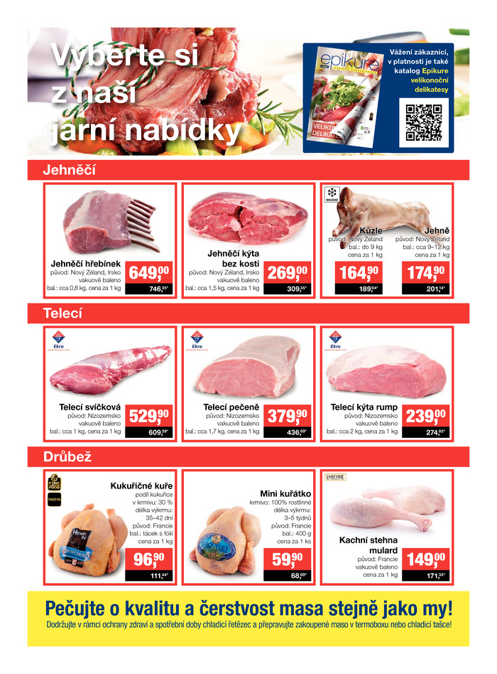 Stránka č. 4 - Akční leták Makro  Potraviny