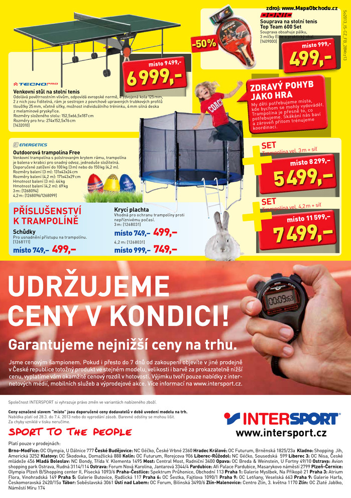 Stránka č. 12 - Akční leták Intersport