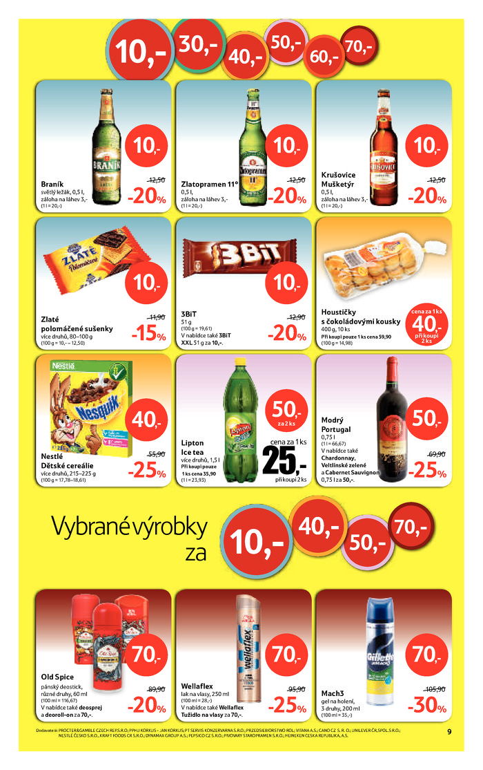 Stránka č. 9 - Akční leták Tesco Hypermarket