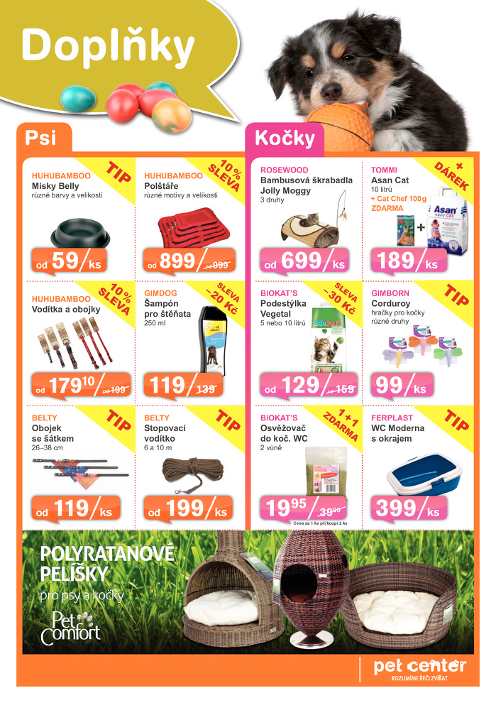 Stránka č. 7 - Akční leták Pet Center