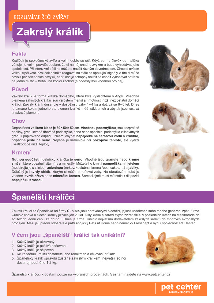 Stránka č. 8 - Akční leták Pet Center