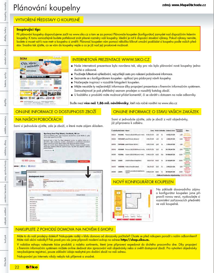 Stránka č. 22 - Akční leták Siko Koupelny