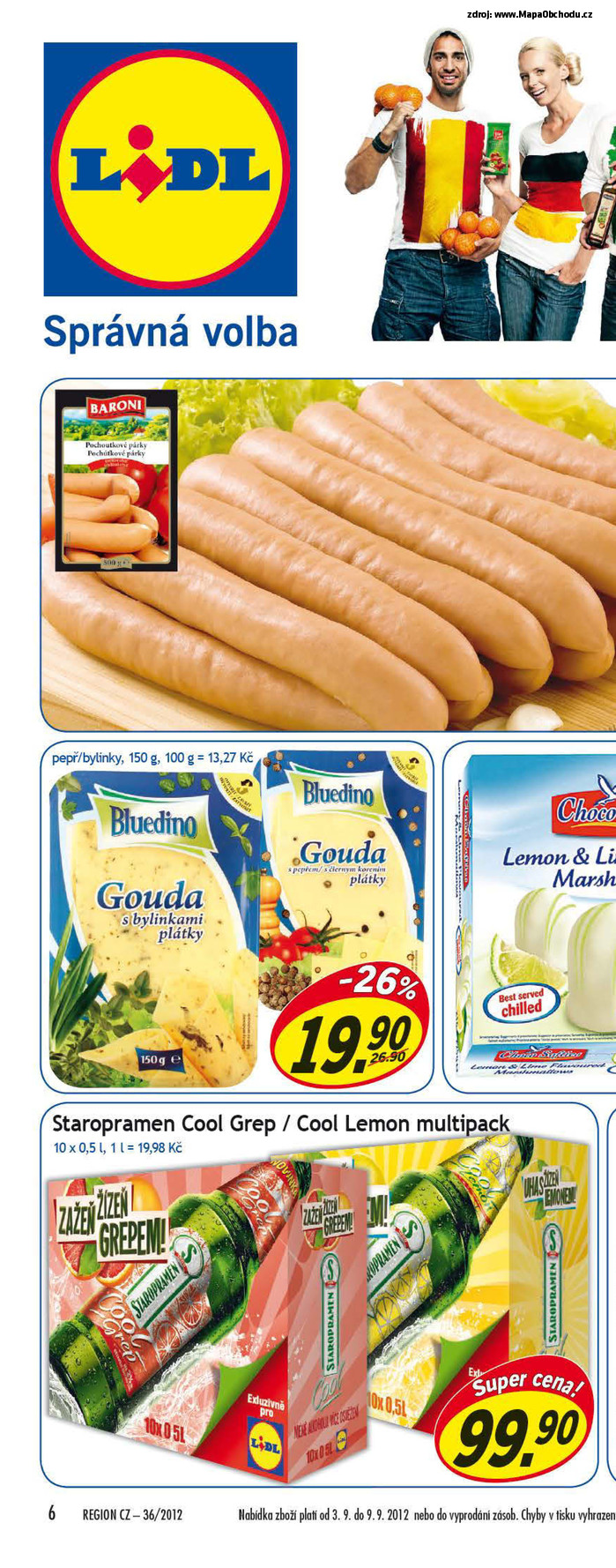 Stránka č. 6 - Akční leták Lidl  Asijský týden