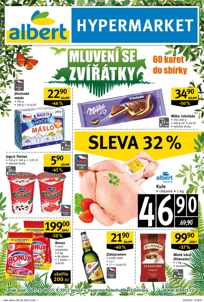 Stránka č. 1 - Akční leták Albert  Hypermarket