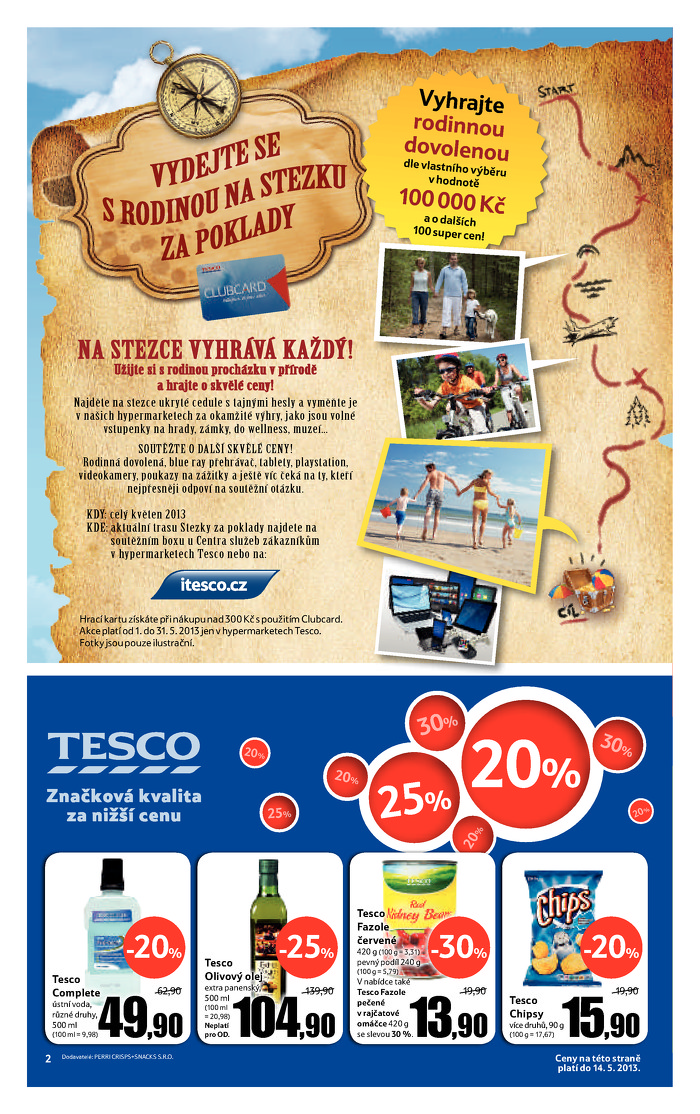 Stránka č. 2 - Akční leták Tesco  Hypermarket