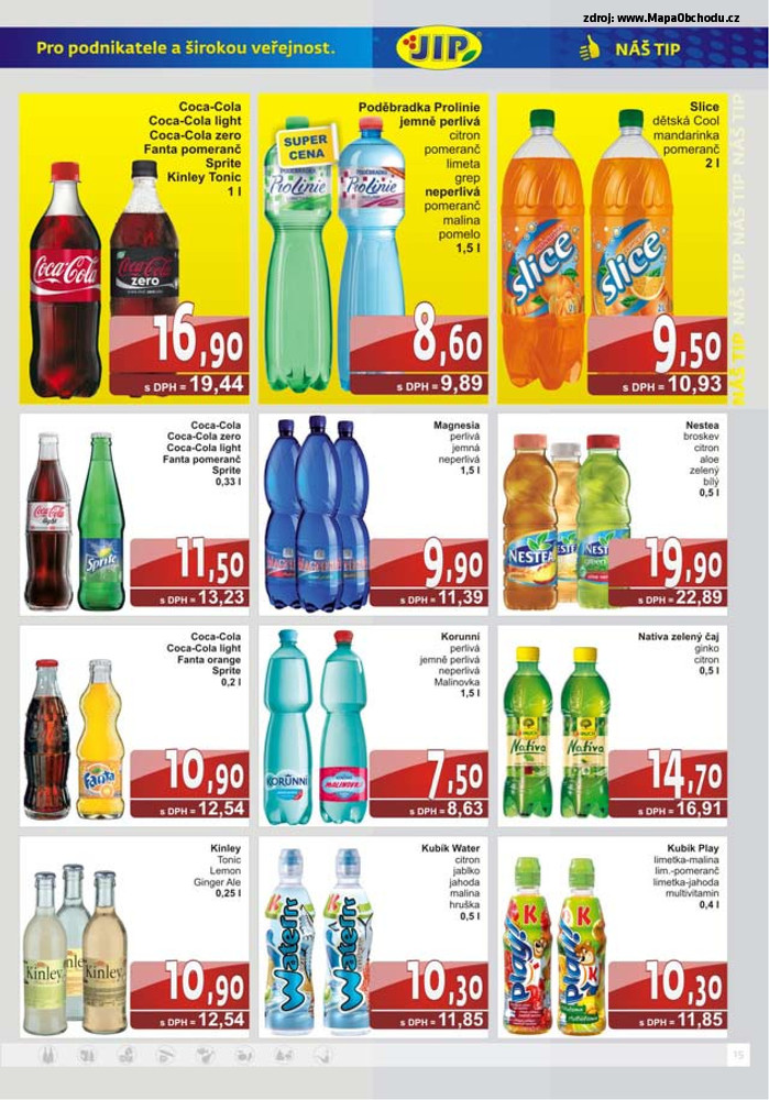 Stránka č. 15 - Akční leták JIP Cash and Carry