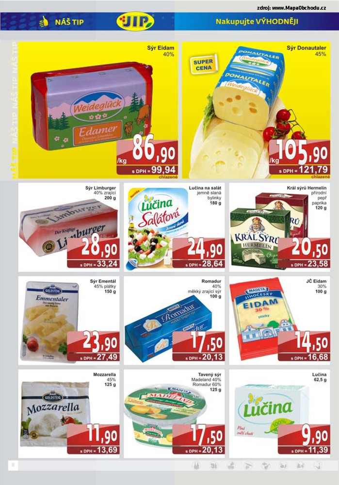 Stránka č. 8 - Akční leták JIP Cash and Carry