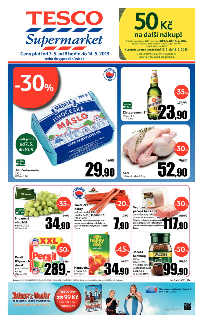 Stránka č. 1 - Akční leták Sconto Supermarket