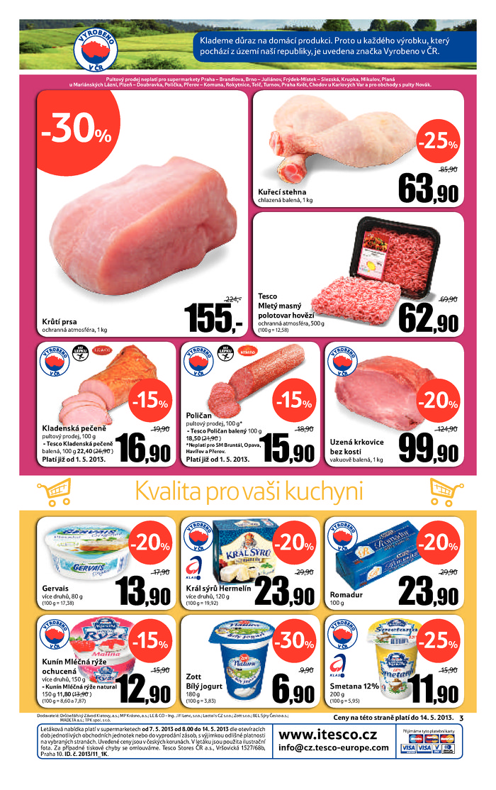 Stránka č. 3 - Akční leták Sconto Supermarket