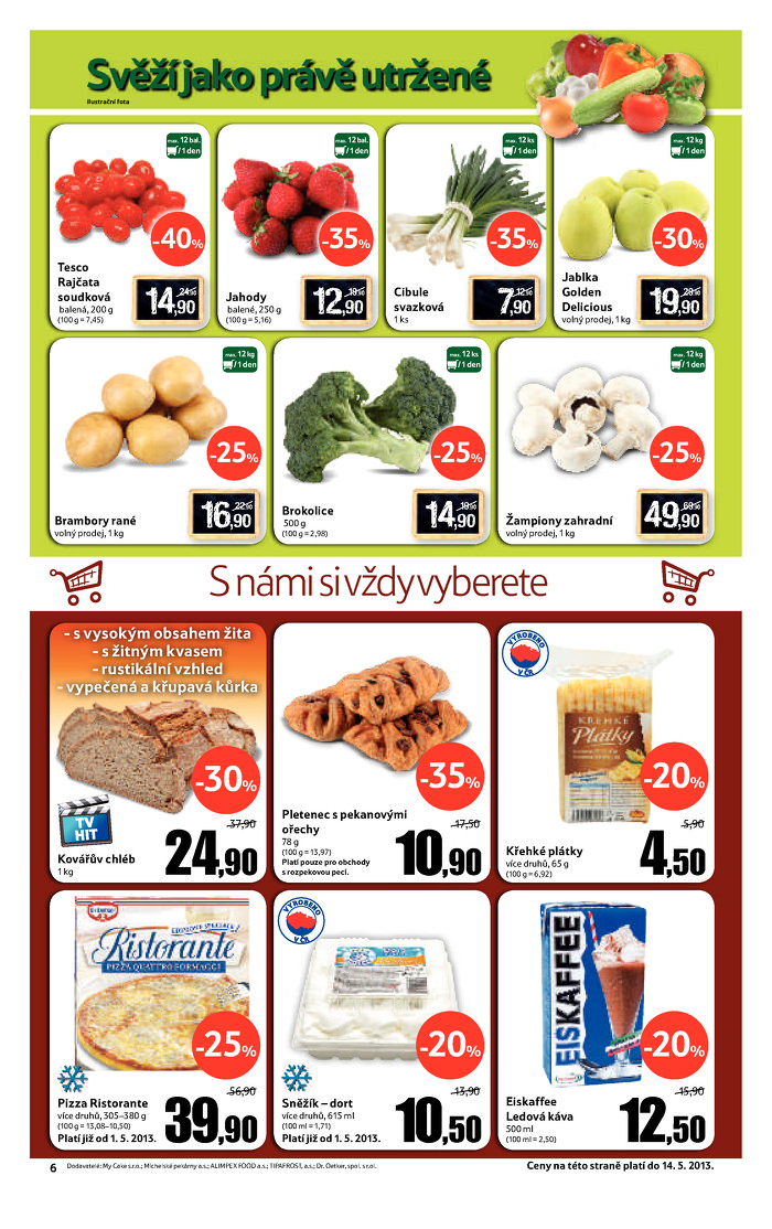 Stránka č. 6 - Akční leták Sconto Supermarket