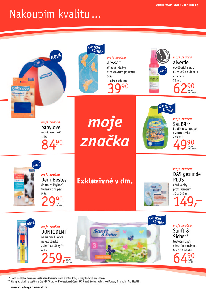 Stránka č. 8 - Akční leták dm drogerie Journal květen (2)