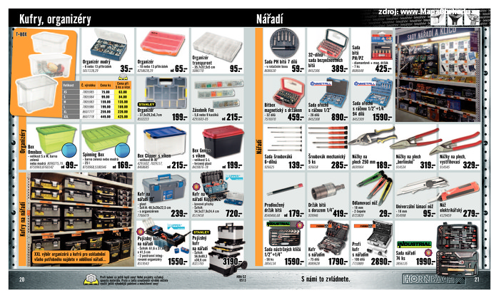 Stránka č. 12 - Akční leták Hornbach  Železářství