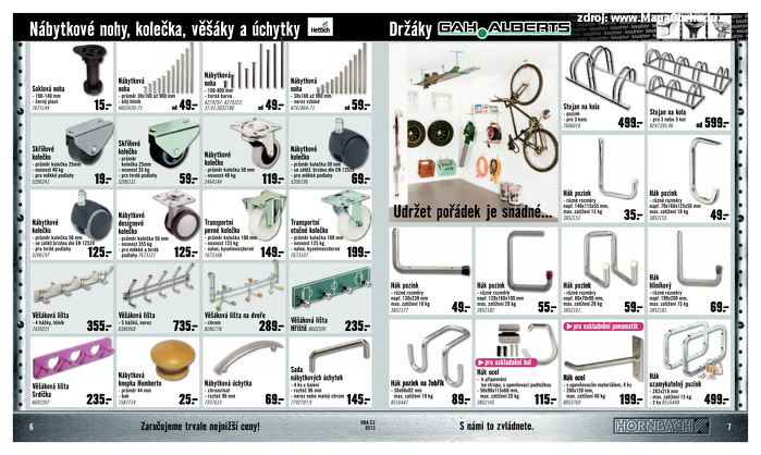 Stránka č. 4 - Akční leták Hornbach  Železářství