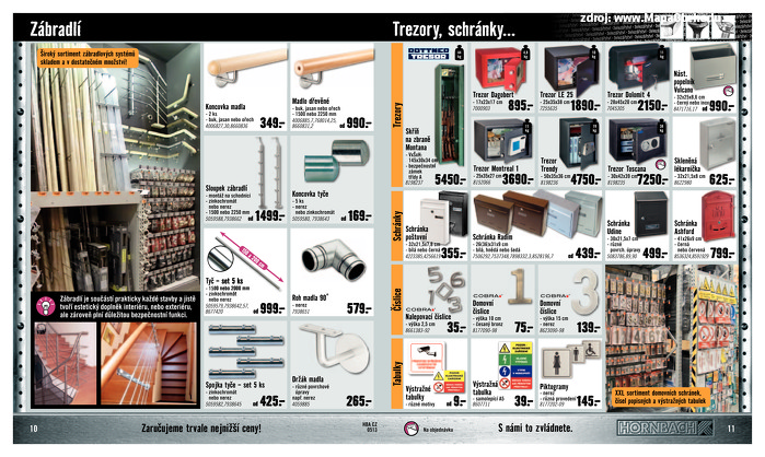 Stránka č. 6 - Akční leták Hornbach  Železářství