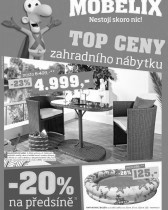 Mobelix  Top ceny zahradního nábytku