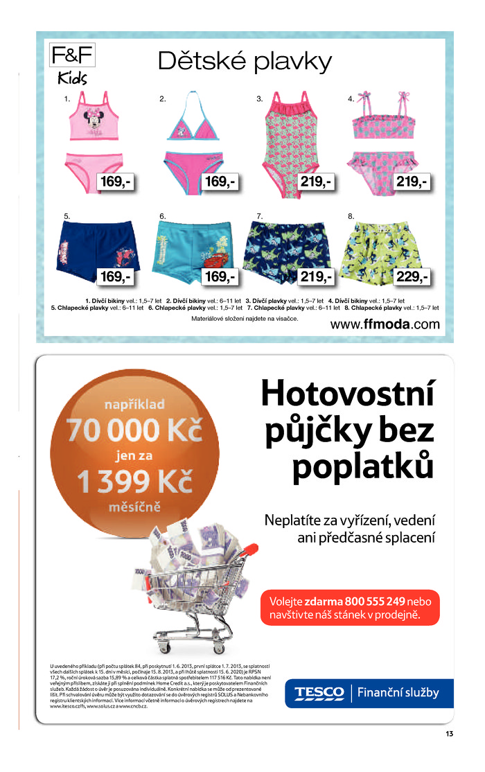 Stránka č. 13 - Akční leták Tesco Hypermarket