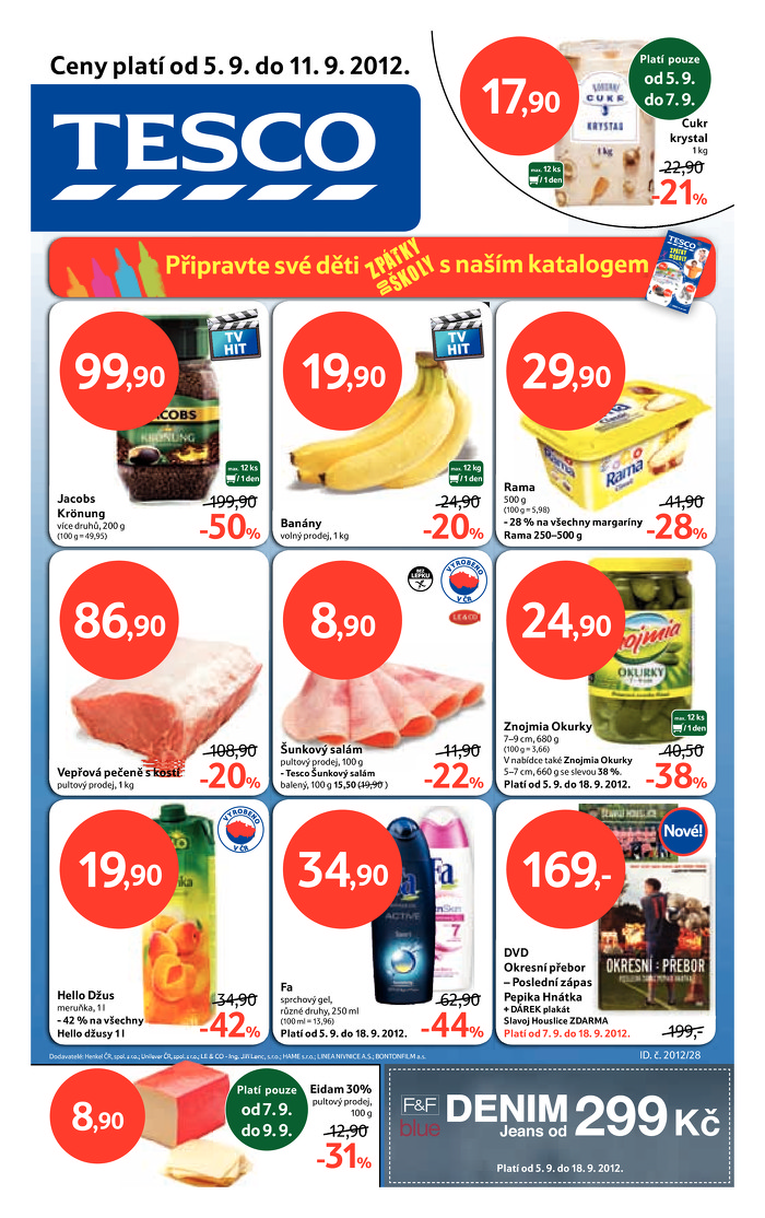 Stránka č. 1 - Akční leták Tesco Hypermarket