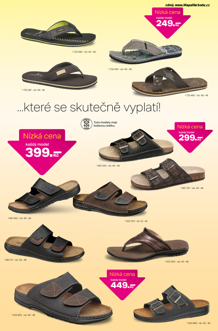 Stránka č. 5 - Akční leták Deichmann  Žhavé trendy na léto