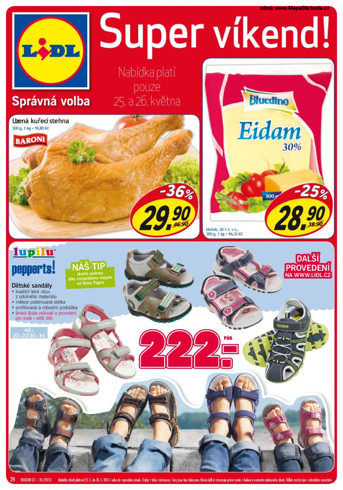 Stránka č. 24 - Akční leták Lidl XXXL Týden