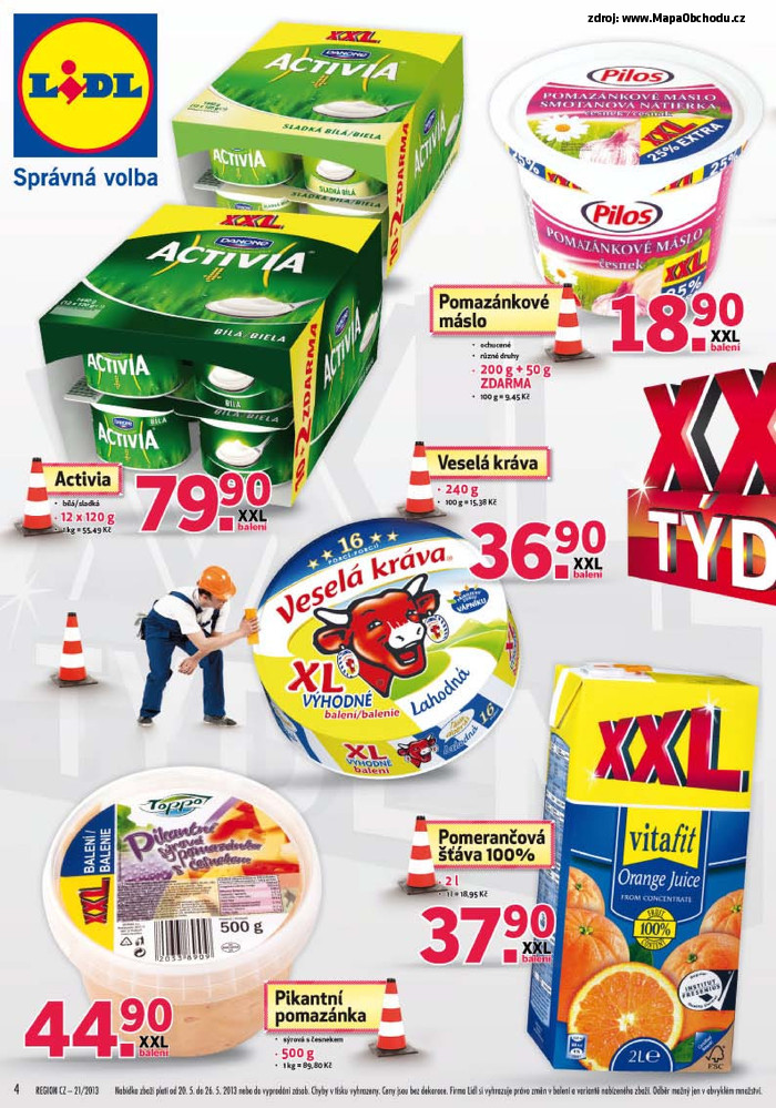 Stránka č. 4 - Akční leták Lidl XXXL Týden