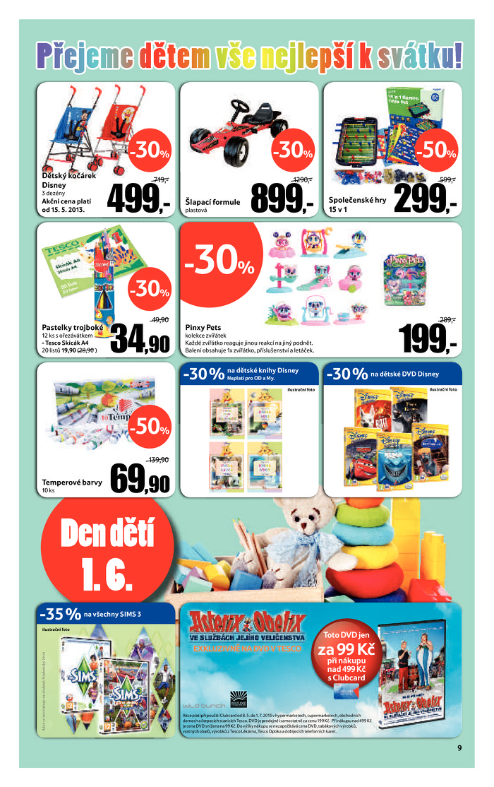 Stránka č. 9 - Akční leták Tesco Hypermarket