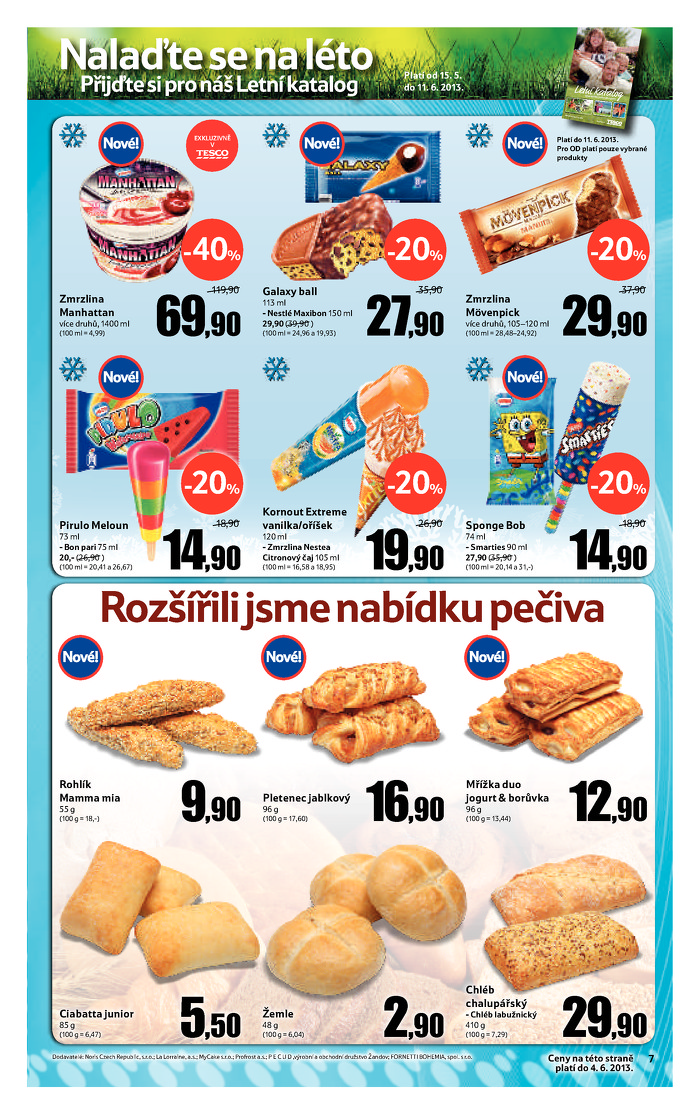 Stránka č. 7 - Akční leták Tesco Hypermarket