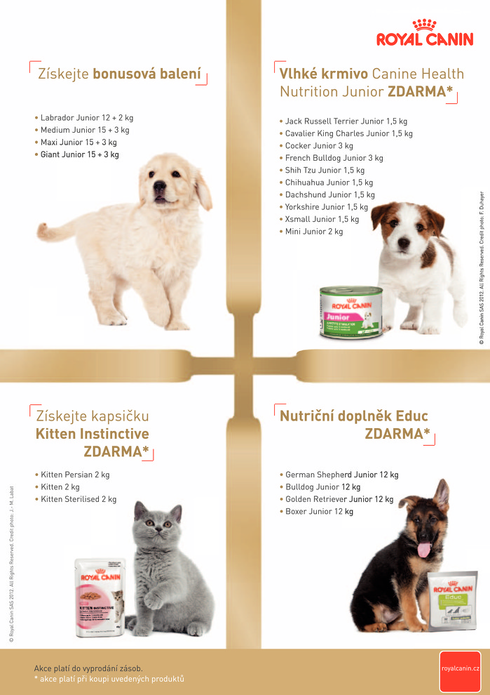 Stránka č. 6 - Akční leták Pet Center