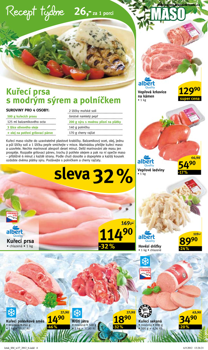 Stránka č. 4 - Akční leták Albert Supermarket