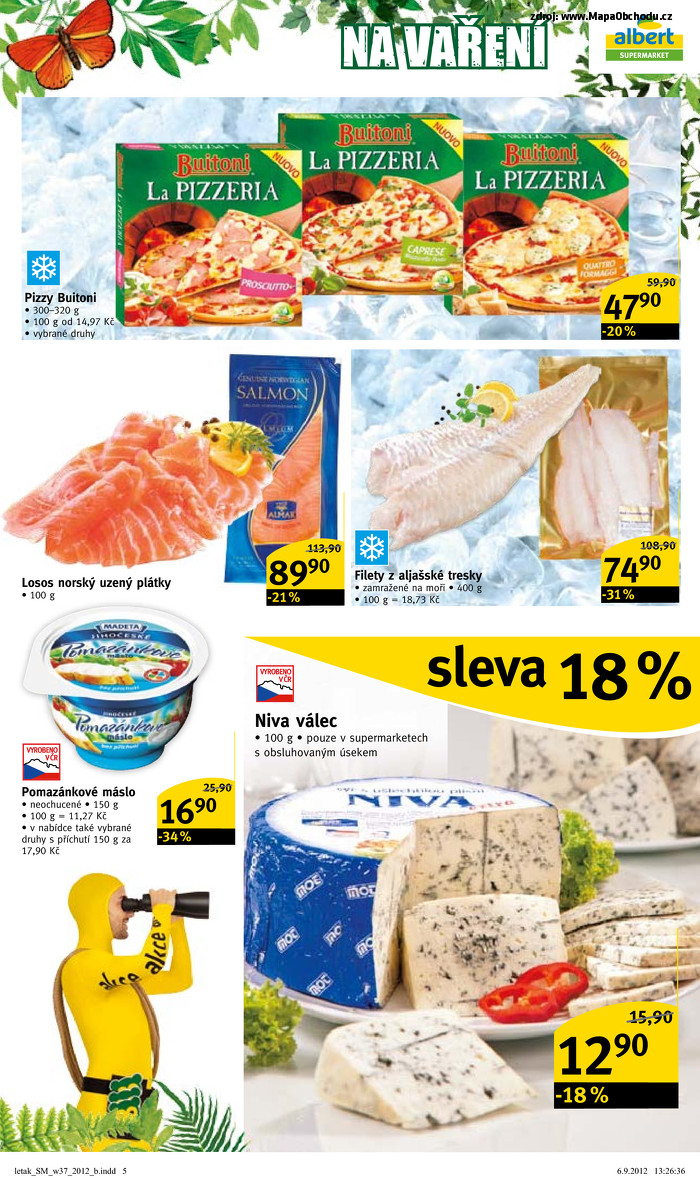 Stránka č. 5 - Akční leták Albert Supermarket