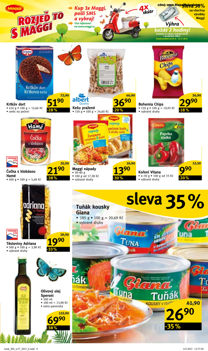 Stránka č. 9 - Akční leták Albert Supermarket