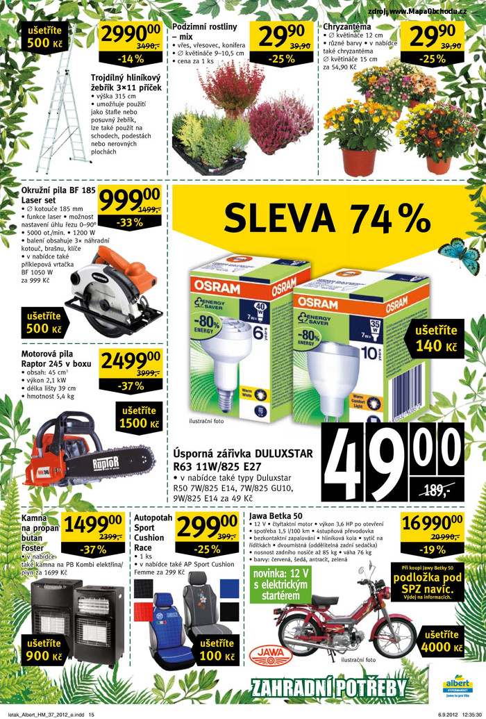 Stránka č. 15 - Akční leták Albert Hypermarket