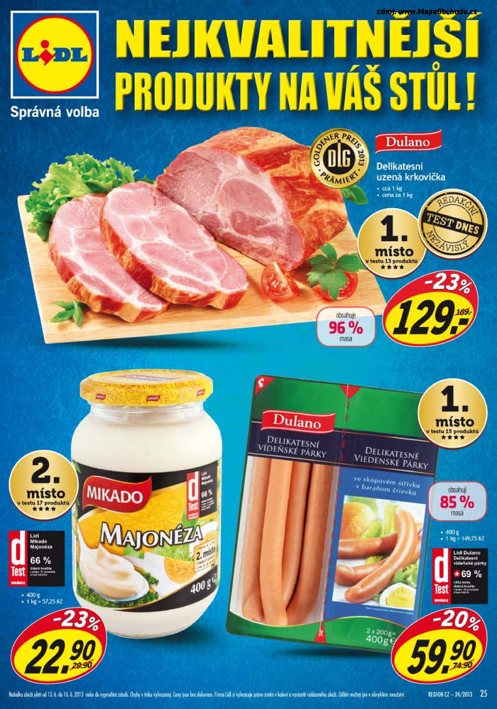 Stránka č. 25 - Akční leták Lidl Asijský týden