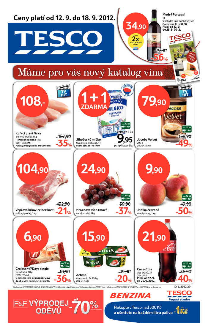 Stránka č. 1 - Akční leták Tesco Hypermarket