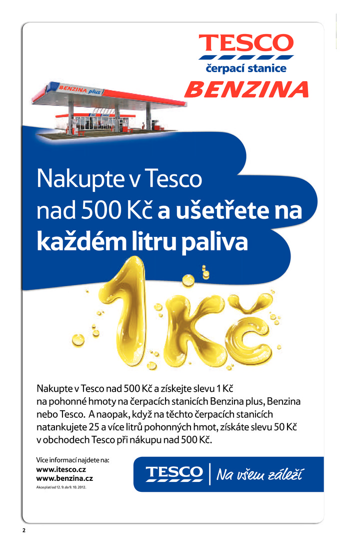 Stránka č. 2 - Akční leták Tesco Hypermarket