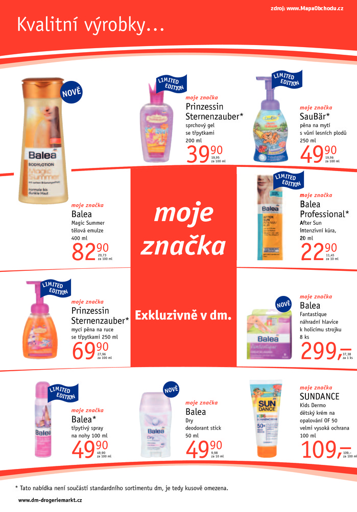 Stránka č. 6 - Akční leták dm drogerie Journal červen (2)