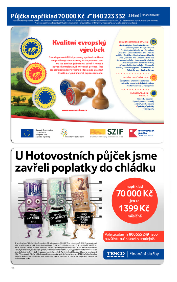 Stránka č. 16 - Akční leták Tesco Hypermarket