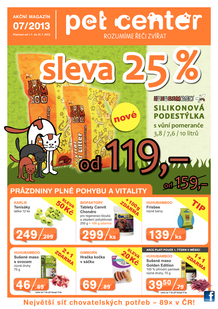 Stránka č. 1 - Akční leták Pet Center