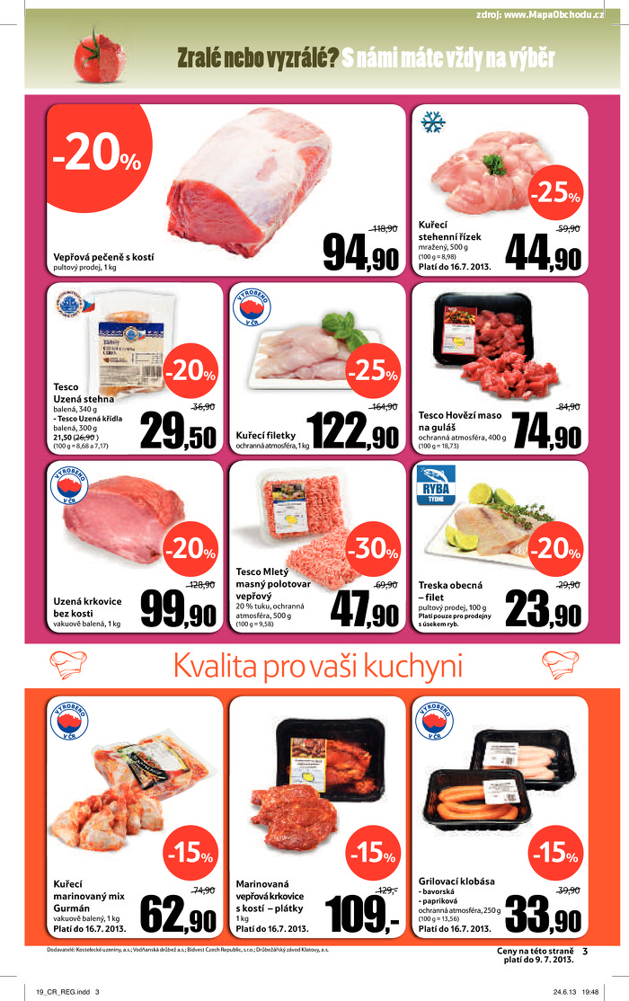 Stránka č. 3 - Akční leták Tesco Hypermarket