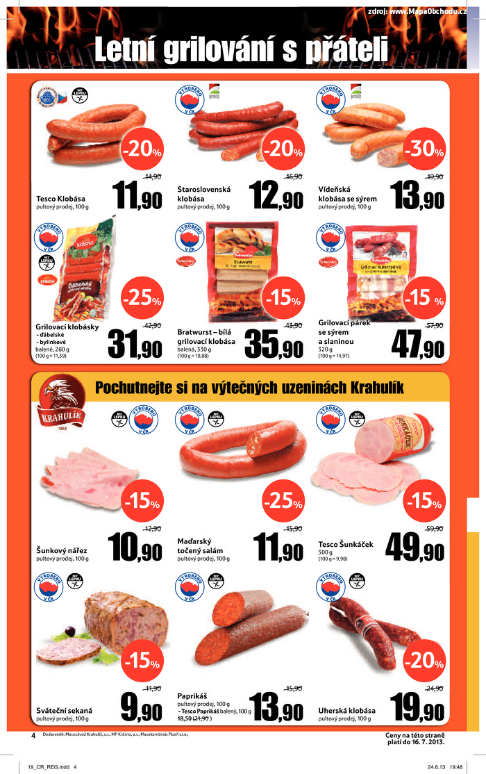 Stránka č. 4 - Akční leták Tesco Hypermarket