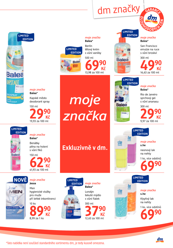 Stránka č. 7 - Akční leták dm drogerie Journal červenec (2)