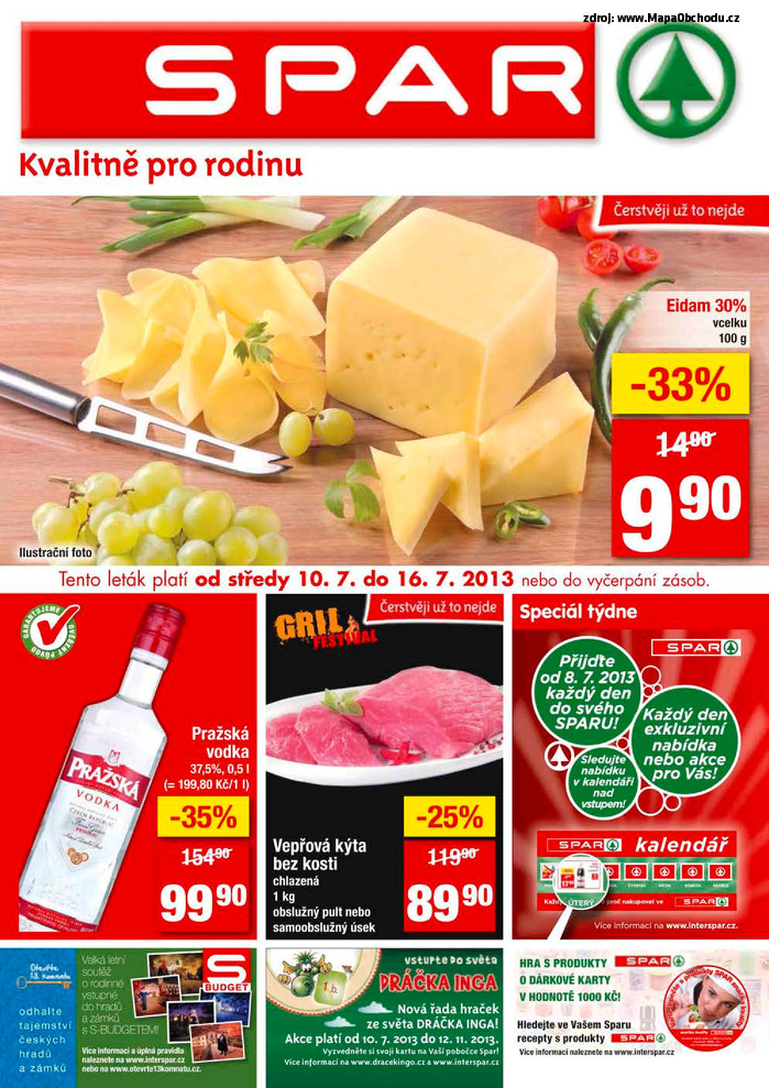 Stránka č. 1 - Akční leták Spar