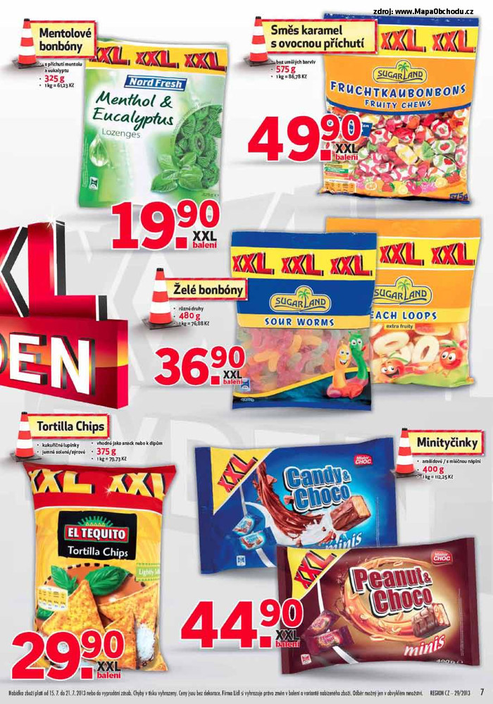 Stránka č. 7 - Akční leták Lidl XXXL Týden