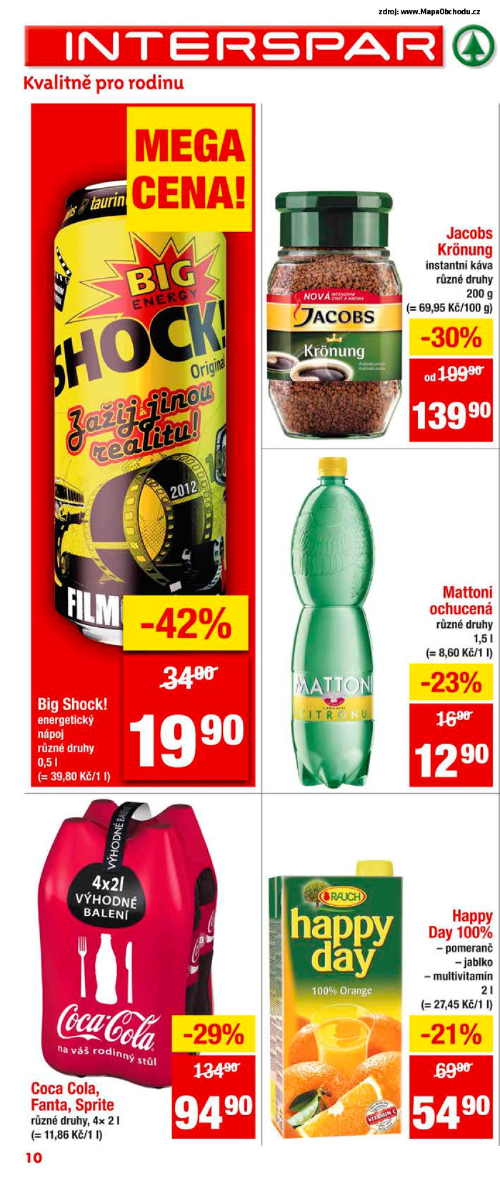 Stránka č. 10 - Akční leták Interspar  Dodavatelský katalog