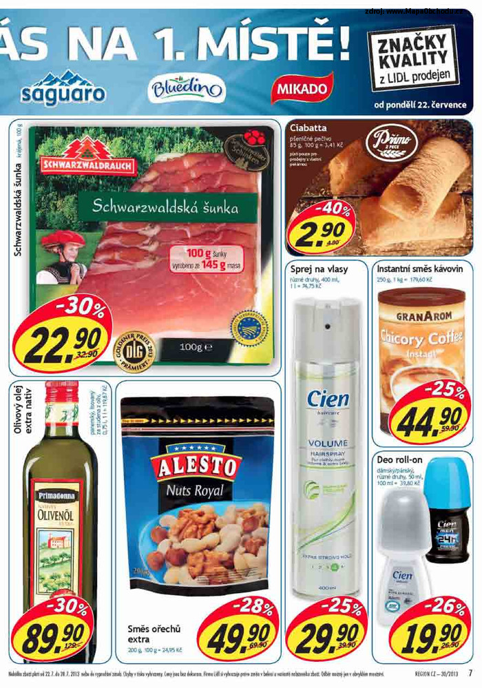 Stránka č. 7 - Akční leták Lidl Týden &quot;Sea food&quot;